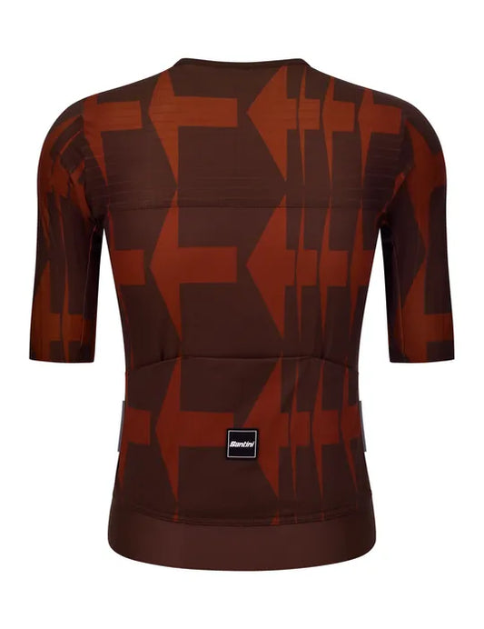 SANTINI Mads Pedersen Momentum Series Unisex Jersey - Chocolate