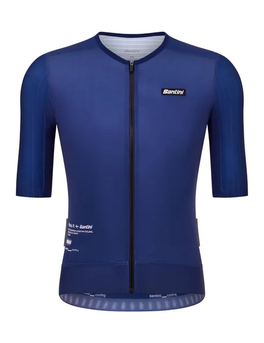 SANTINI Mads Pedersen Momentum Series Unisex Jersey - Navy Blue