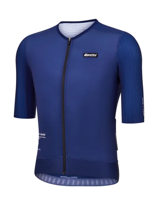 SANTINI Mads Pedersen Momentum Series Unisex Jersey - Navy Blue