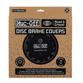 MUC-OFF Road and Gravel Disc Brake Covers - Nero/Grey
