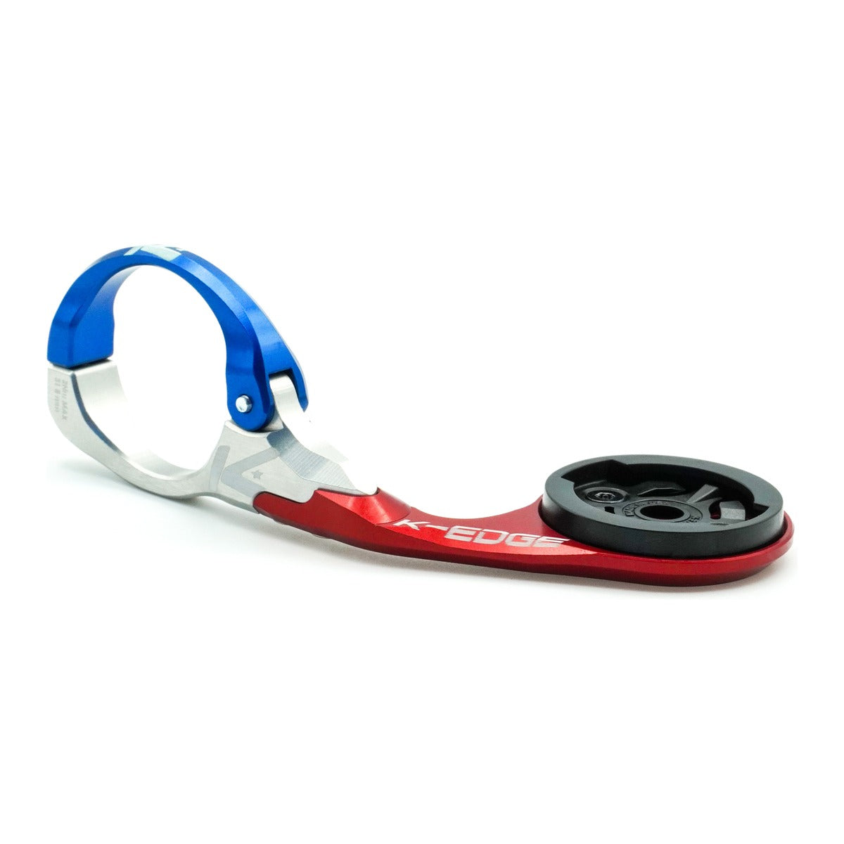 K-EDGE GARMIN MOUNT RACE - RED/BLUE/GREY