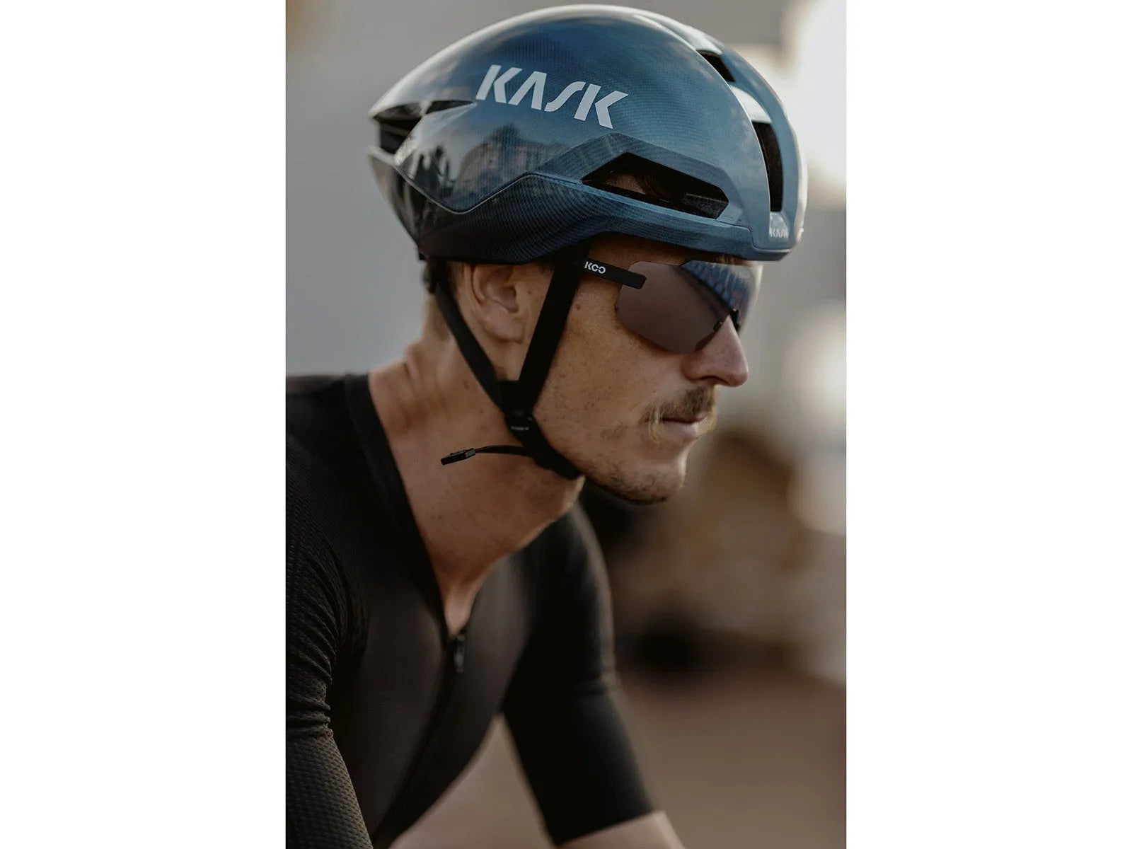 KASK Nirvana Aero Cycling Helmet - Blueberry Fade