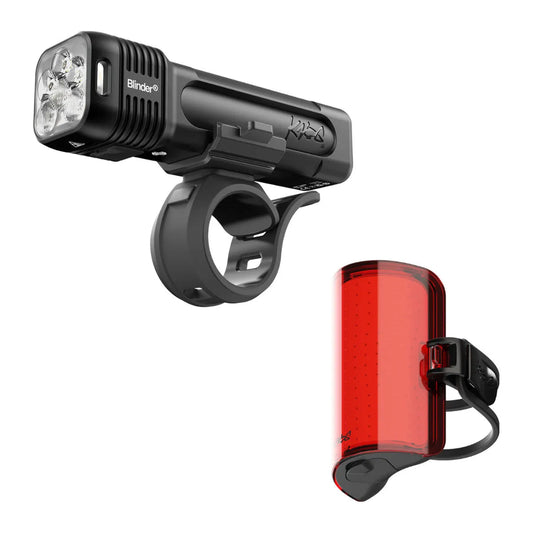 KNOG Blinder 1400 & Cobber Reflex Rear Bike Light - Set