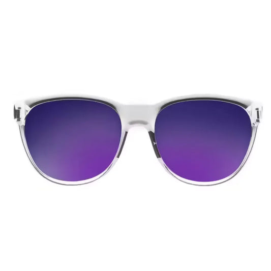 KOO COSMO EYEWEAR - CRYSTAL/VIOLET