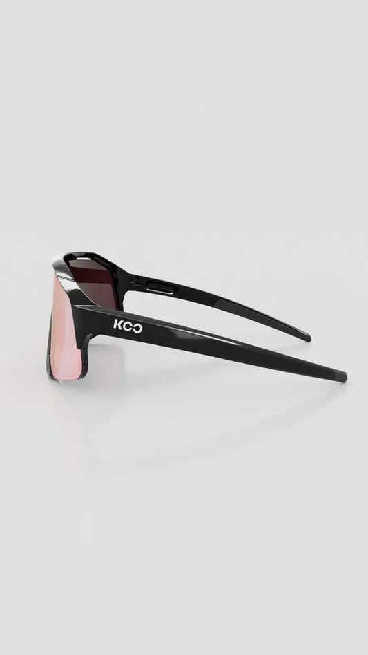 KOO Demos Eyewear Black/Rosé - Rosé Lens