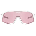 KOO Eyewear Demos Photochromic Pink Mirror - White