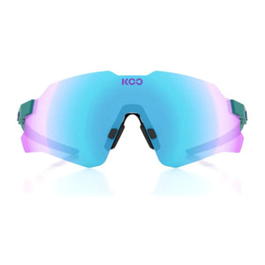 KOO NEBULA EYEWEAR - TEAL MATT/DARK TURQUOISE