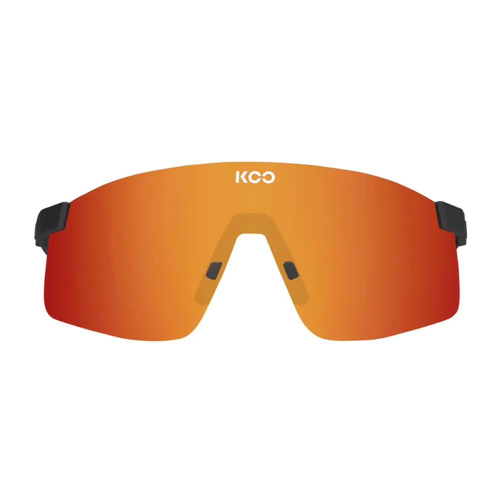 KOO NOVA EYEWEAR - BLACK MATT/RED