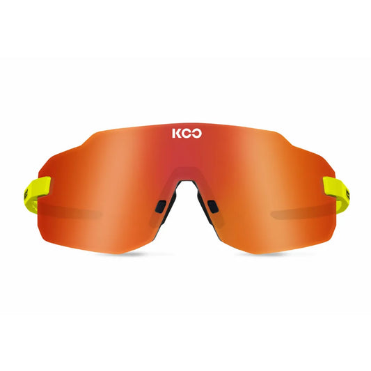 KOO SUPERNOVA EYEWEAR - YELLOW FLUO/RED