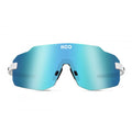 KOO Supernova Eyewear - White/Turquoise