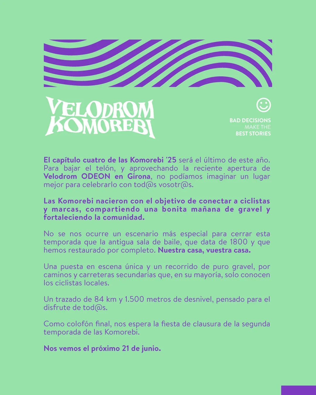 Komorebi Gravel Series 2025 - Stage 4 Velodrom ODEON - 21.06.25