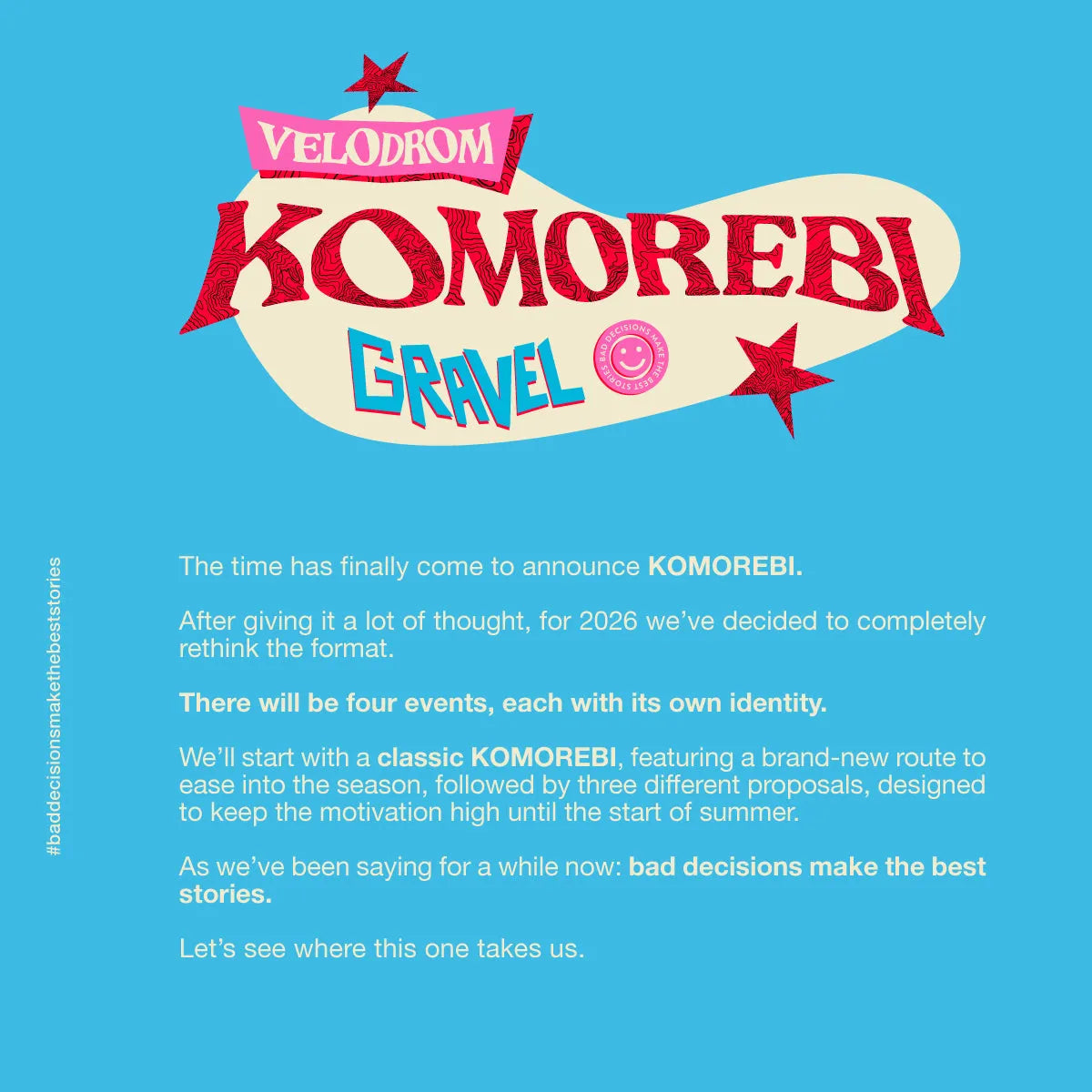 Komorebi Gravel Series 2026 - 1st Stage