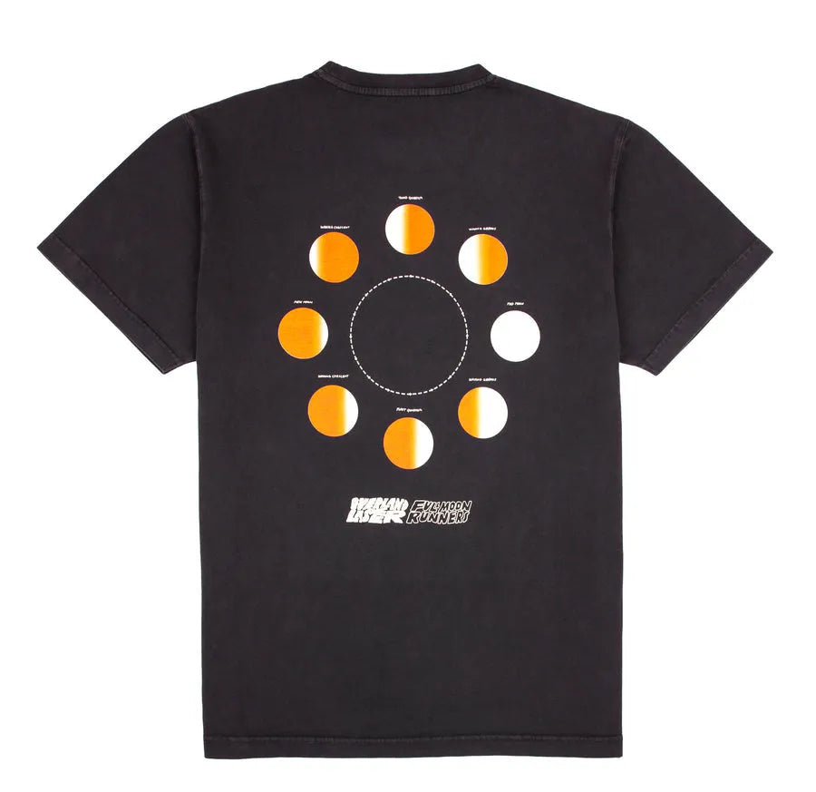 LASER Full Moon Runners Tee - Black