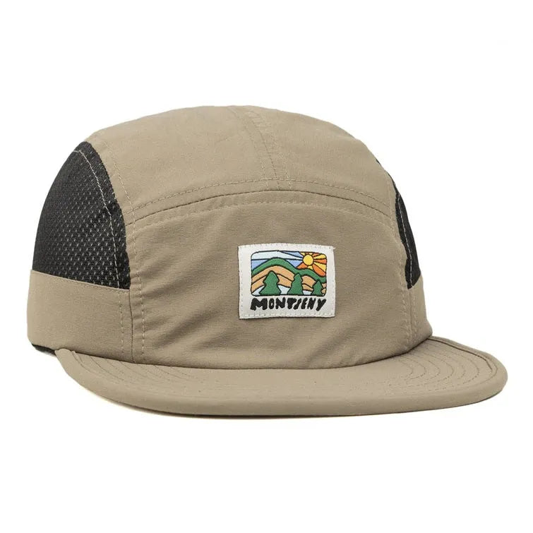 LASER Montseny V2 Tech 5 Panel Hat Cap - Gravel