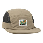 LASER Montseny V2 Tech 5 Panel Hat Cap - Gravel