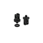 LEZYNE GOPro Aluminium Led Adapter - Nero