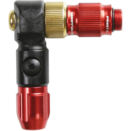 LEZYNE ABS-1 PRO HP HEAD RUBBER HOSE - RED/GLOSSY