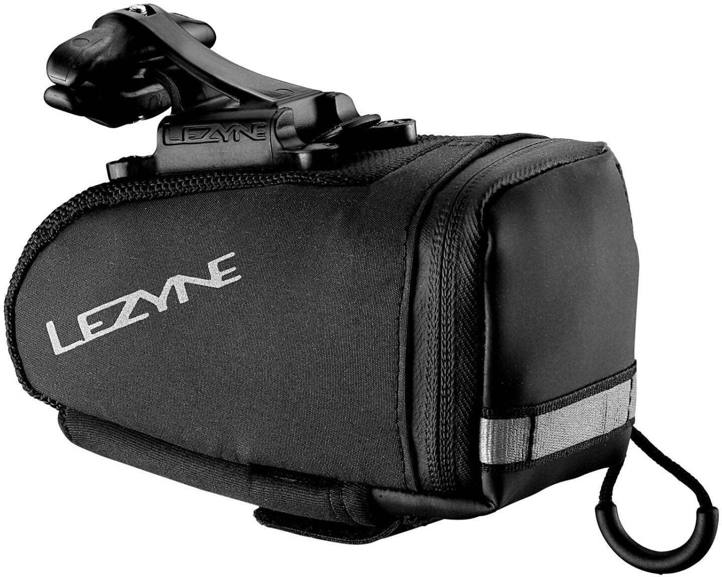 LEZYNE CADDY SADDLE BAG WITH QR MOUNT - BLACK