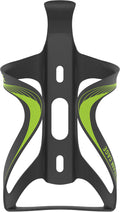 LEZYNE CARBON TEAM WATER BOTTLE CAGE - BLACK/GREEN