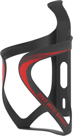 LEZYNE CARBON TEAM WATER BOTTLE CAGE - BLACK/RED