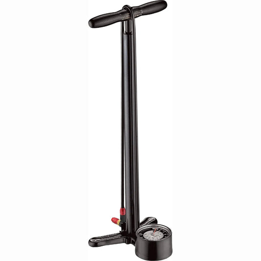 LEZYNE CLASSIC FLOOR DRIVE FLOOR PUMP - BLACK/METALLIC