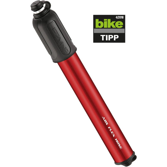 LEZYNE CNC DRIVE HV MEDIUM MINI PUMP - RED/GLOSSY