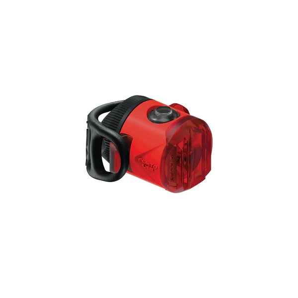 LEZYNE FEMTO USB C DRIVE REAR Light - Black Red