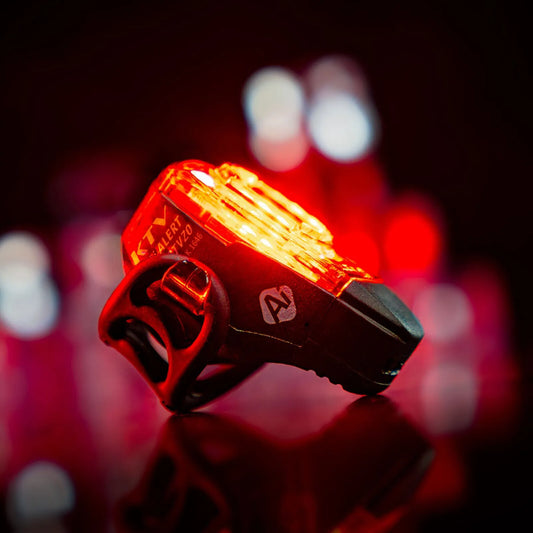 LEZYNE KTV PRO AI ALERT STVZO LIGHT - BLACK/RED
