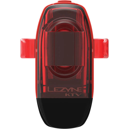 LEZYNE KTV STVZO Rear LIGHT - BLACK/RED