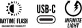LEZYNE LITE DRIVE 1200+ HELMET LIGHT - BLACK/WHITE