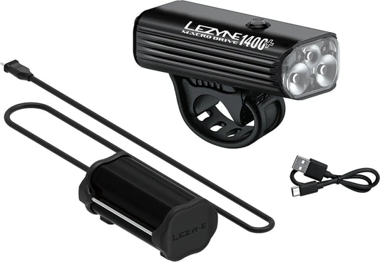 LEZYNE MACRO DRIVE 1400+ LOADED KIT - Black