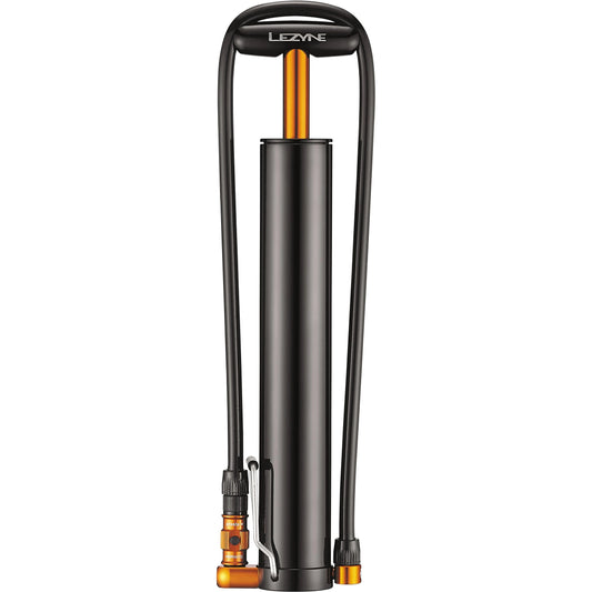 LEZYNE MICRO FLOOR DRIVE XL MINI PUMP - BLACK/GLOSSY