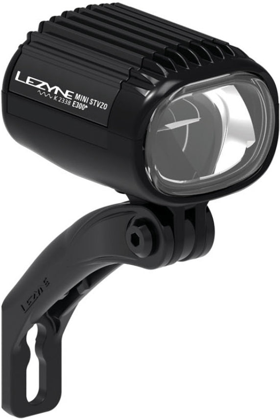 LEZYNE MINI STVZO E300+ LIGHT - MATTE BLACK/WHITE