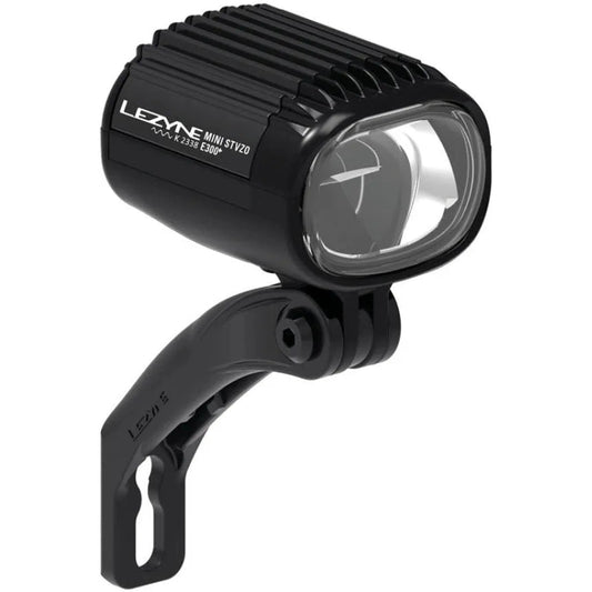 LEZYNE MINI STVZO E300+ LIGHT - MATTE BLACK/WHITE