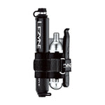 LEZYNE POCKET DRIVE LOADED GLOSS CO2 + PUMP - BLACK