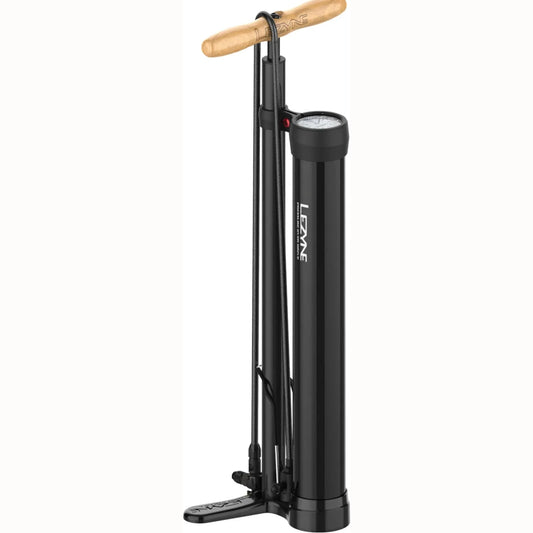 LEZYNE PRESSURE OVER DRIVE FLOOR PUMP - BLACK/GLOSSY