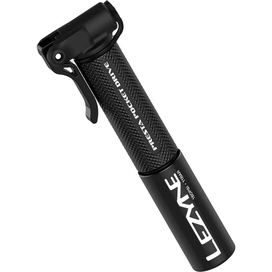 LEZYNE PRESTA POCKET DRIVE MINI PUMP - BLACK/GOLD