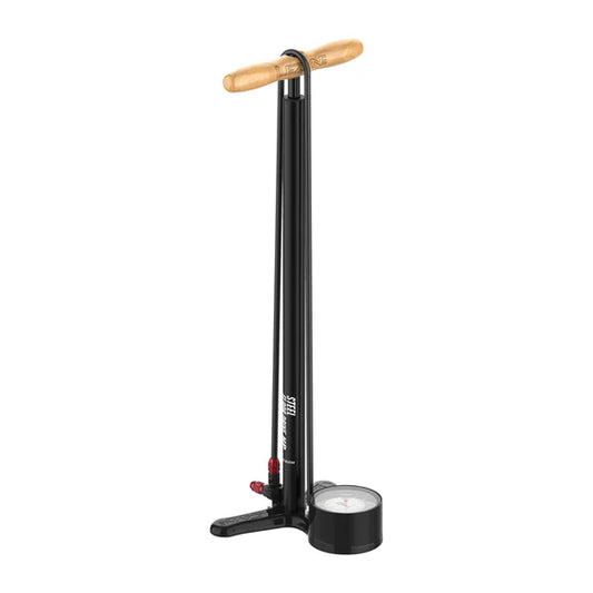 LEZYNE STEEL DRIVE 3 5 FLOOR Pump - Flat Black