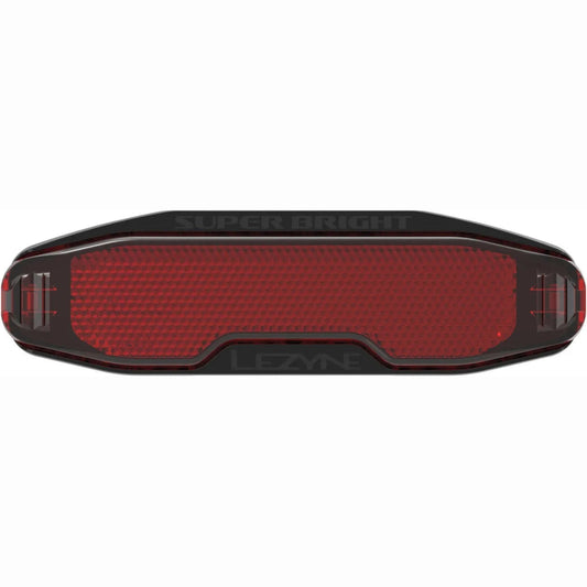 LEZYNE SUPER BRIGHT STVZO E12 Rear LIGHT - BLACK/RED