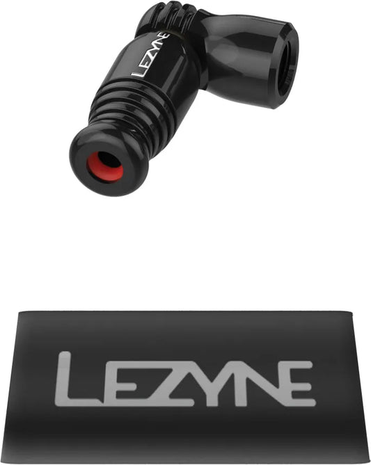 LEZYNE TRIGGER SPEED DRIVE CNC CO2 PUMP HEAD - BLACK/GLOSSY