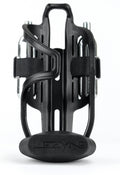 LEZYNE TUBELESS FLOW WATER BOTTLE CAGE WITH CO2 CARTRIDGES - BLACK