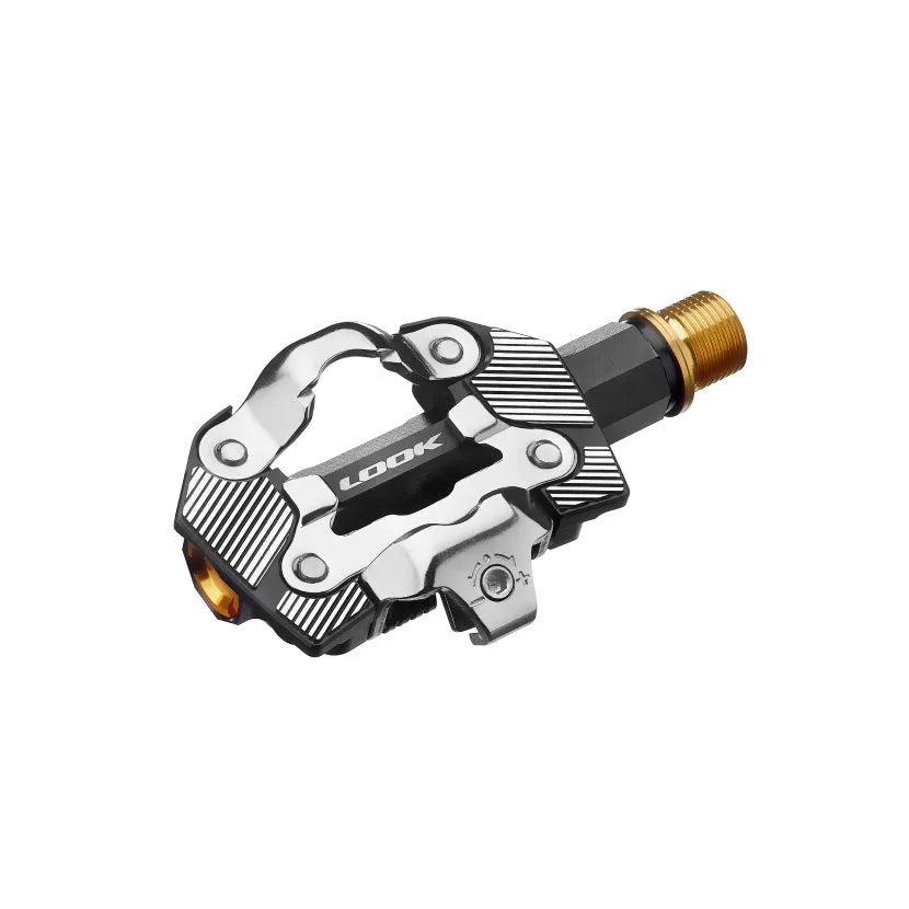 LOOK X One GTI Gravel Pedals - Black/Gold