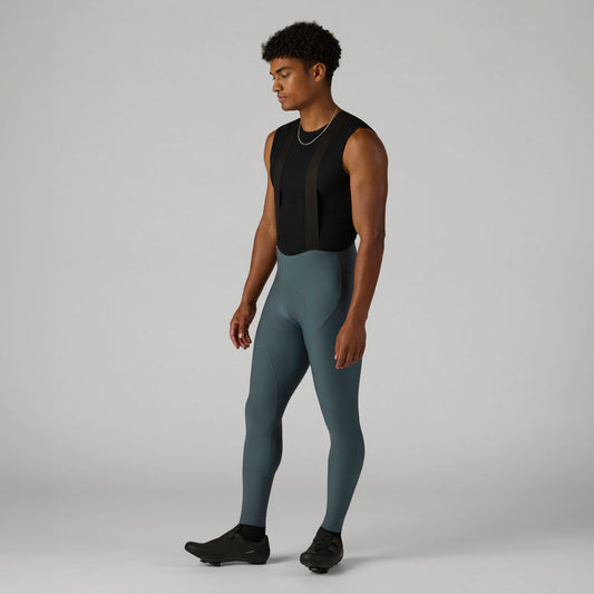 VELOCIO Luxe Cykelbukser med seler Cykelbukser med seler Tights - Dark Slate