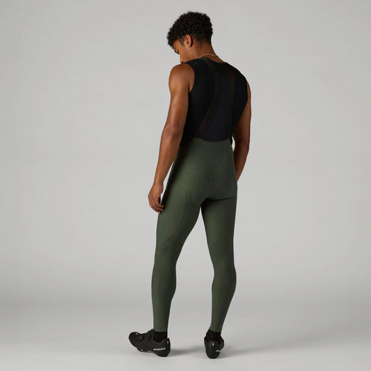 VELOCIO Luxe Cykelbukser med seler Cykelbukser med seler Tights - Deep Forest