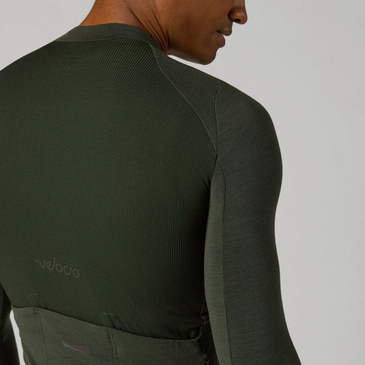 VELOCIO Luxe Merino Langærmet - Sort