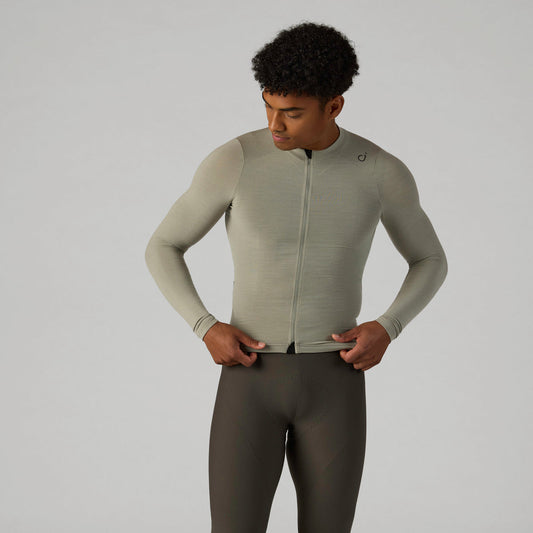 VELOCIO Luxe Merino Langærmet - Rock Ridge