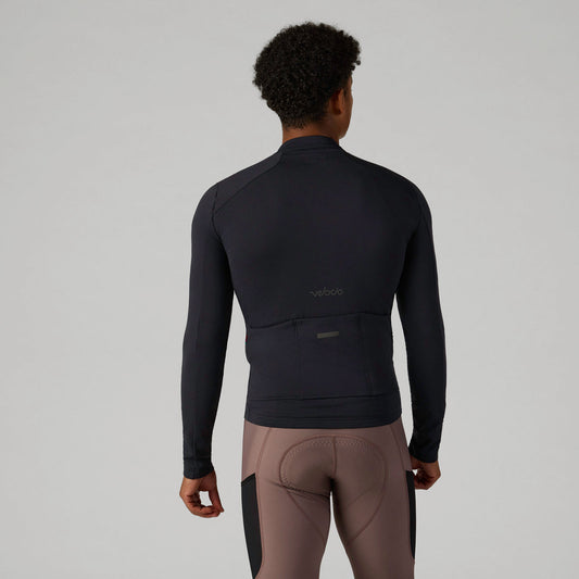 VELOCIO Luxe Thermal Langærmet - Sort