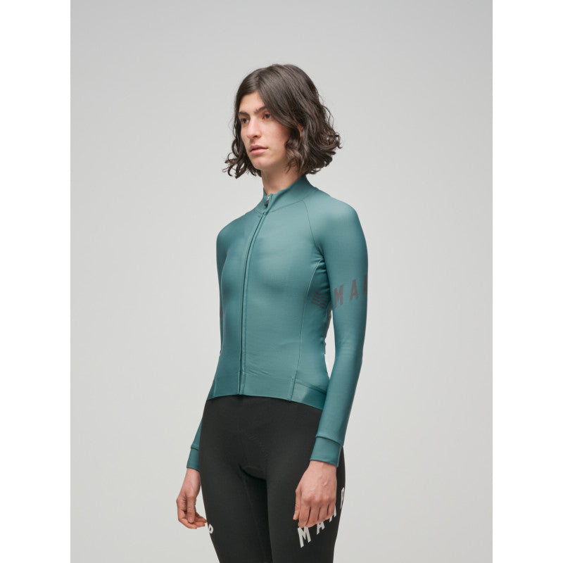 MAAP AEON THERMAL LONG SLEEVE JERSEY - ATLANTIC