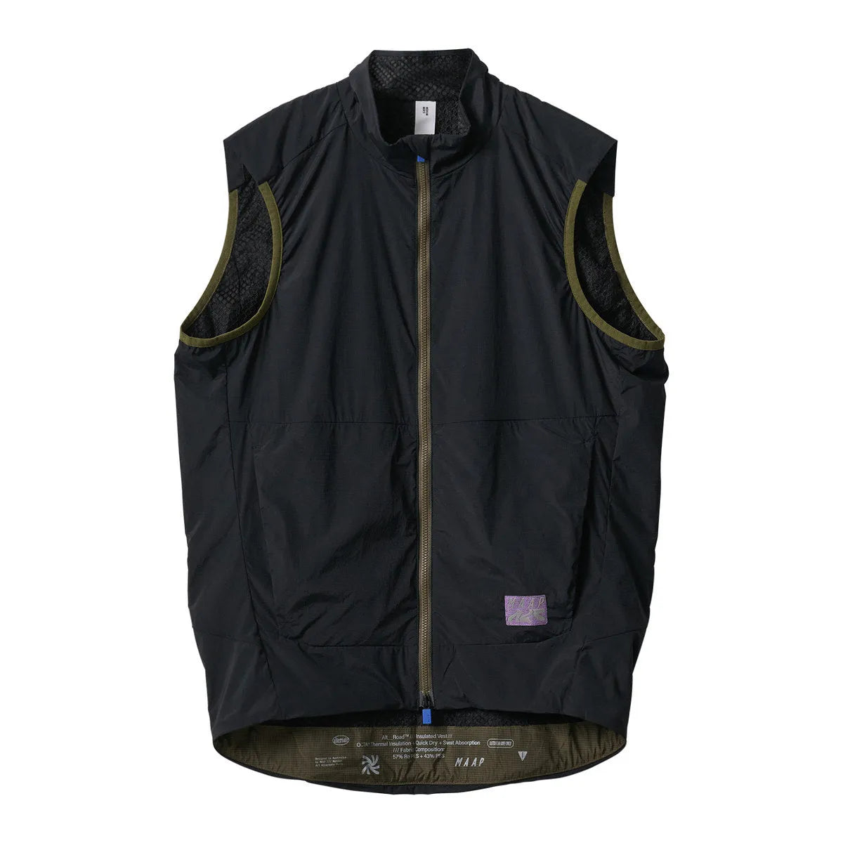 MAAP ALT ROAD INSULATED VEST - BLACK