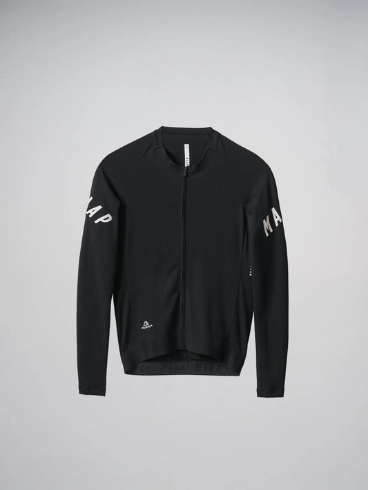 MAAP APEX AEON LONG SLEEVE JERSEY - BLACK/WHITE